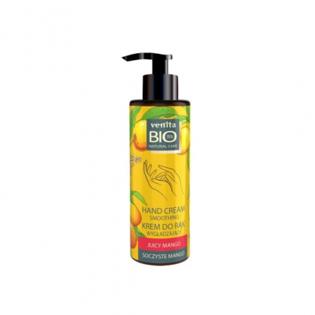 Ingrijire maini - Crema de maini vegana cu suc de mango, Juicy Mango, Venita 100 g