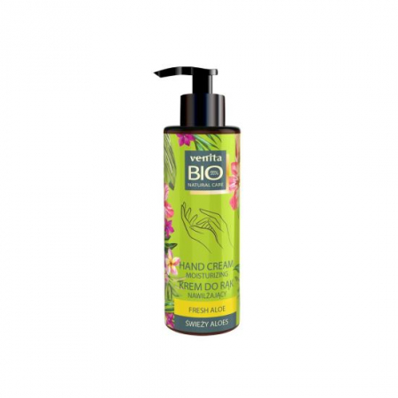 Ingrijire maini - Crema de maini vegana hidratanta cu aloe Fresh Venita 100 g