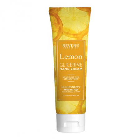 Import - Crema de maini cu glicerina si extract de lamaie, Revers, 125ml - hranire si fermitate