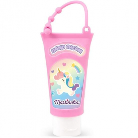 Import - Crema de maini Martinelia 11251, roz, tip breloc, 30ml