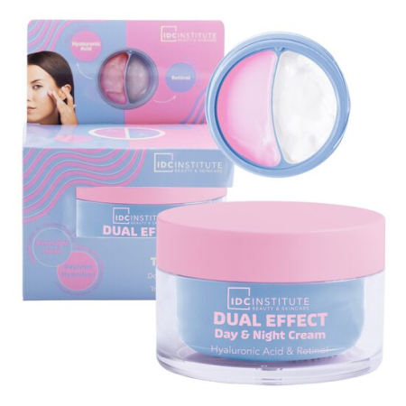 Import - Cremă facială dual effect zi & noapte – acid hialuronic & retinol,Idc Institute, 90380