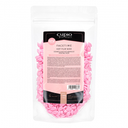 Ceara epilat - Cupio Ceara elastica granule pentru fata Facetime 200g