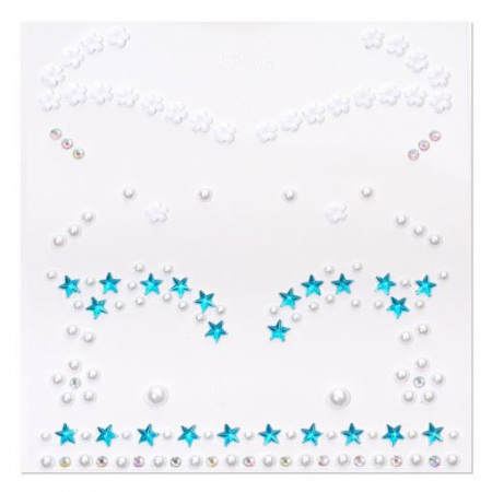 Ustensile, accesorii machiaj - Cupio Cristale pentru fata si corp All Stars&Flowers