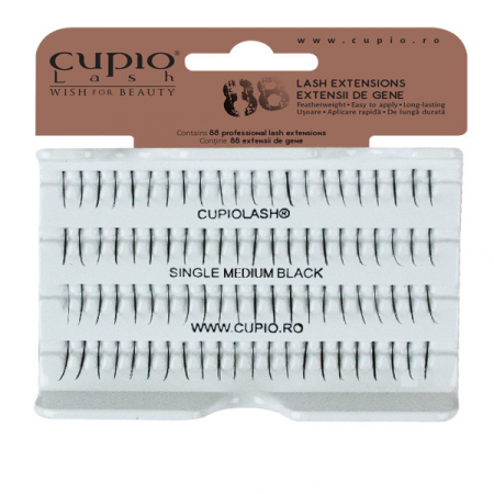 MACHIAJ - Cupio Extensii de gene CupioLash Medii - 11mm