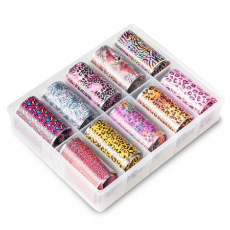 UNGHII - Cupio Folie de transfer Coloured Animal Print set 10