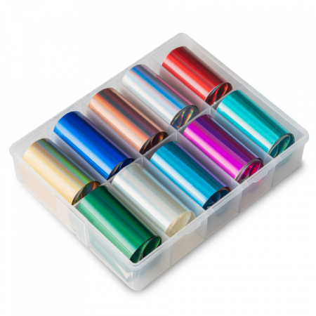 UNGHII - Cupio Folie de transfer Holographic Color set 10