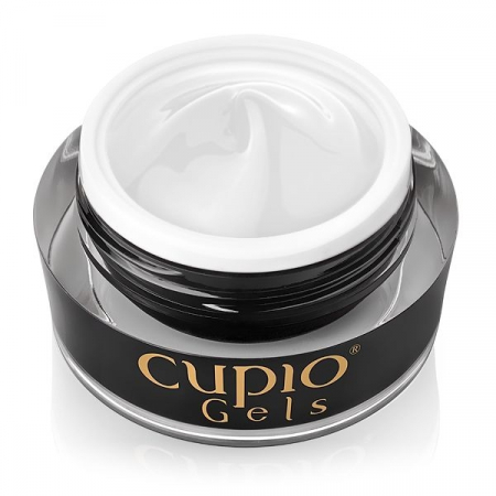 UNGHII - Cupio Gel pentru tehnica fara pilire Make-Up Fiber Milky White 30ml