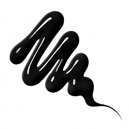 UNGHII - Cupio Gel pigmentat pentru stampila Black 15ml