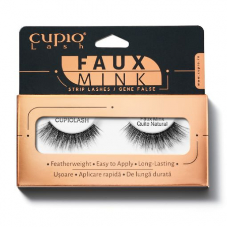 MACHIAJ - Cupio Gene banda Vegan Faux Mink Quite Natural