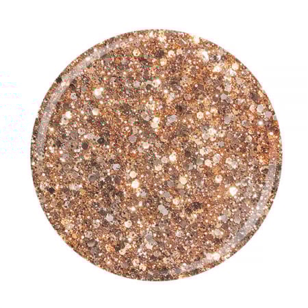 Geluri UV - Cupio Glitter Gel Superstar Copper 5g