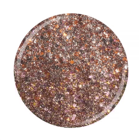 Geluri UV - Cupio Glitter Gel Superstar Golden Sand 5g