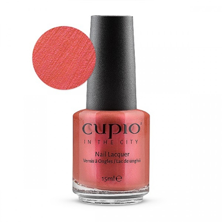 Oja clasica - Cupio Lac de unghii in the City - Chameleon Rose Gold 15ml