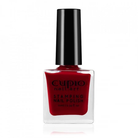 Unghii tehnice - Cupio Oja pentru stampila Deep Red 10ml
