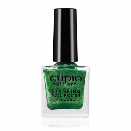 UNGHII - Cupio Oja pentru stampila Glitter Green 10ml