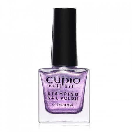 Unghii tehnice - Cupio Oja pentru stampila Glitter Purple 10ml