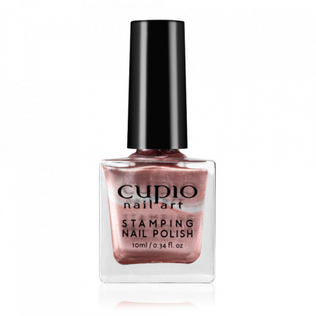 UNGHII - Cupio Oja pentru stampila Metallic Rose Gold 10ml