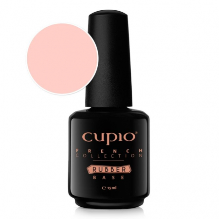 Oja semipermanenta - Cupio Oja semipermanenta Rubber Base French Collection - Peach Latte 15ml