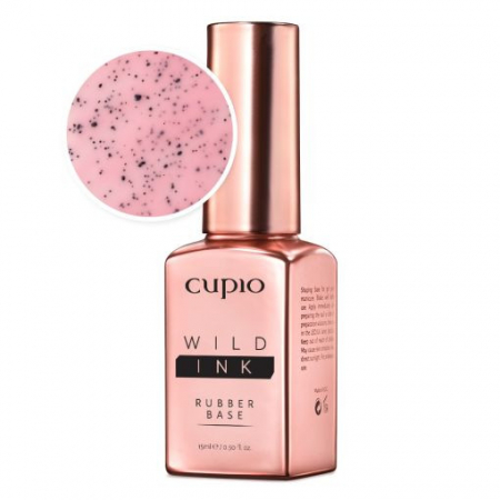 Oja semipermanenta - Cupio Oja semipermanenta Rubber Base Wild Ink Collection - Mauve Air 15ml
