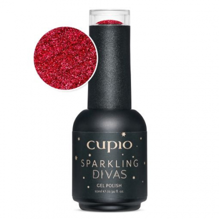 Oja semipermanenta - Cupio Oja semipermanenta Sparkling Divas Collection - Fire Catwalk 10ml