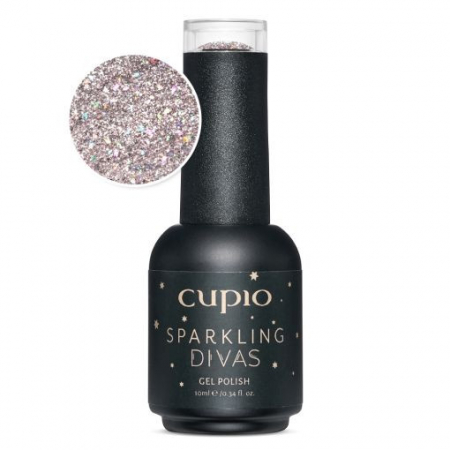 Oja semipermanenta - Cupio Oja semipermanenta Sparkling Divas Collection - Metallic Heel 10ml