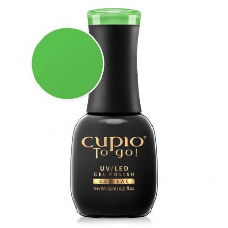 Oja semipermanenta - Cupio Oja semipermanenta To Go! Basil Green 15ml