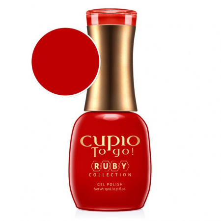 Oja semipermanenta - Cupio Oja semipermanenta To Go! Ruby Collection - Flirty 15ml