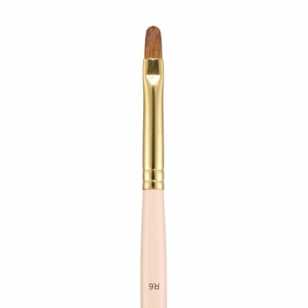UNGHII - Cupio Pensula cu varf rotund pentru gel Premium Kolinsky Nr. 6