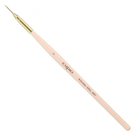 Cupio Pensula manichiura Nail Art Premium Kolinsky Nr. 0 [1]