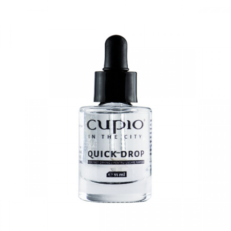 Oja clasica - Cupio Solutie pentru accelerarea uscarii ojelor Quick Drop 11ml
