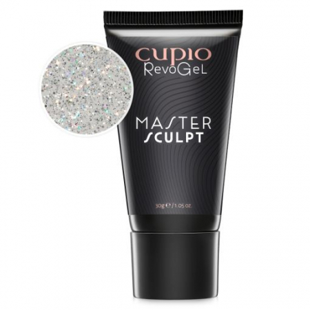 Geluri UV - Cupio RevoGel Master Sculpt - Reflective Silver 30g