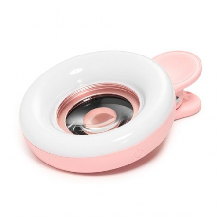 SALOANE - Cupio Selfie Ring Light - Lentila pentru telefon Macro&Led Ring Celebrity