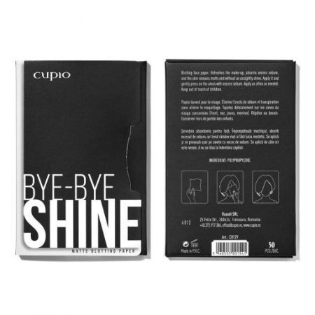 Cupio Servetele matifiante pentru fata Bye-Bye Shine 50buc [2]