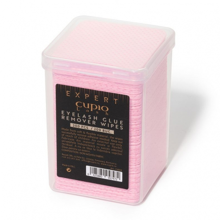 Cupio Servetele pentru curatarea adezivului de extensii de gene Lash Expert 200buc [1]