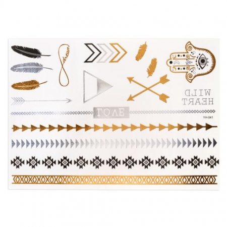 MACHIAJ - Cupio Tatuaj pentru corp Golden Goddess - T3