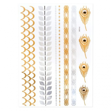 MACHIAJ - Cupio Tatuaj pentru corp Golden Goddess - T6