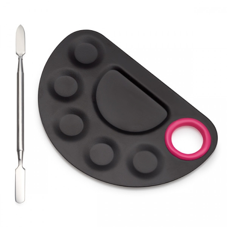 UNGHII - Cupio Tavita metalica cu spatula pentru vopsele acrilice
