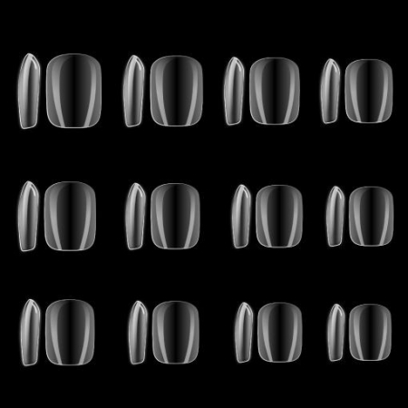 Cupio Tipsuri full nail dizolvabile set 240buc - Short Square [2]