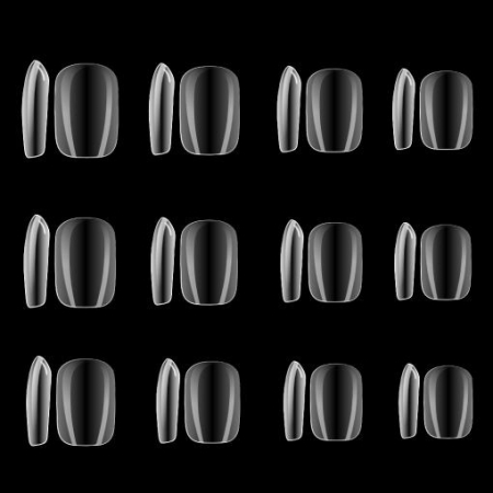 Cupio Tipsuri full nail dizolvabile set 240buc - Short Squoval [2]