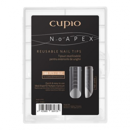 UNGHII - Cupio Tipsuri reutilizabile - No Apex 120buc