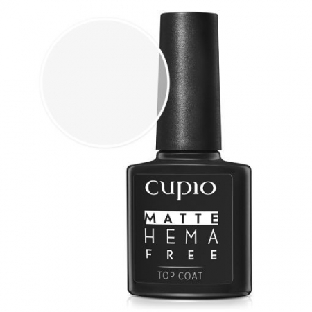 Oja semipermanenta - Cupio Top Coat Matte Hema Free 10ml