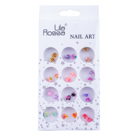 UNGHII - Decoratiuni pentru unghii "Floare", Lila Rossa
