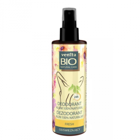 FATA, CORP - Deodorant vegan pentru femei, cu alaun Fresh Venita 100 ml