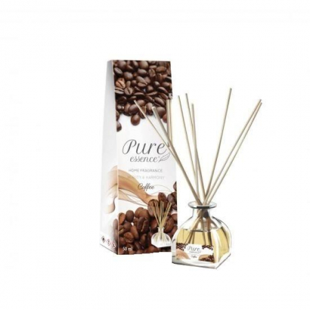 ACASA - Difuzor cu betisoare parfumate Pure Essence, Cafea, Revers, 50 ml