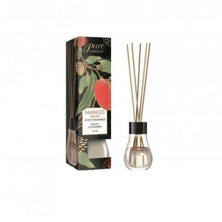 ACASA - Difuzor cu betisoare parfumate Pure Essence, Mango, Revers, 25 ml