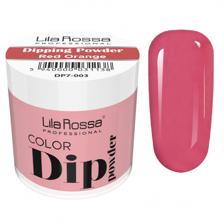 UNGHII - Dipping powder color, Lila Rossa, 7 g, 003 red orange
