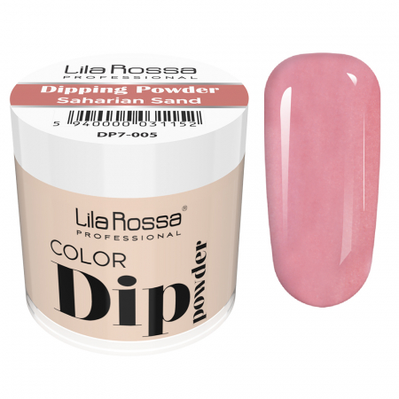 UNGHII - Dipping powder color, Lila Rossa, 7 g, 005 saharian sand