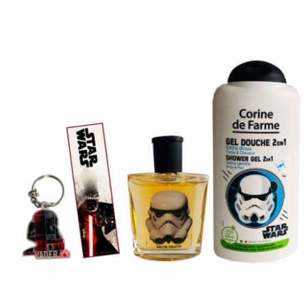 Set cadou DISNEY StarWars  (apa de toaleta+gel de dus+semn de carte+breloc) [1]