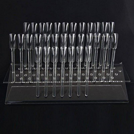 Display cu 64 pozitii pentru unghii false, Lila Rossa [2]