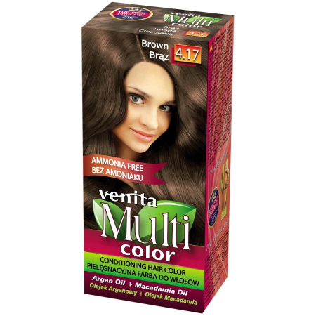 Display din carton cu 30 bucati Vopsea de par Venita Multicolor si paletar [12]