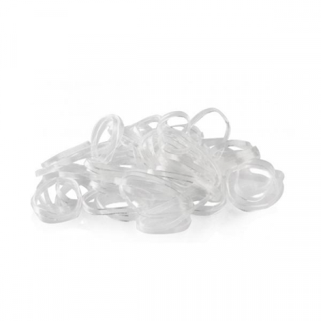 Elastice, agrafe - Elastice par din silicon Emma pentru coc